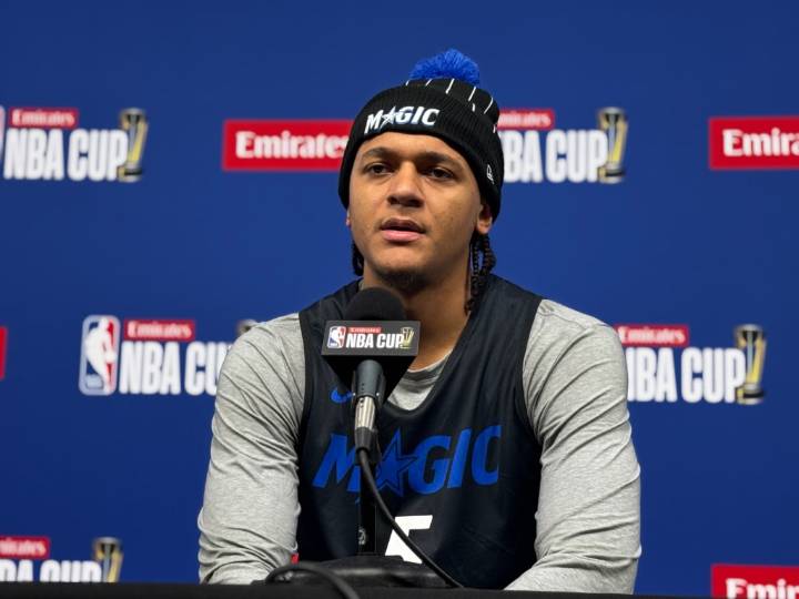 Orlando Magic practice in Las Vegas ahead of NBA Cup semis