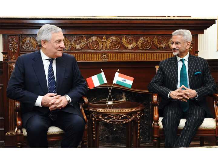 Jaishankar reviews strategic ties with Italy