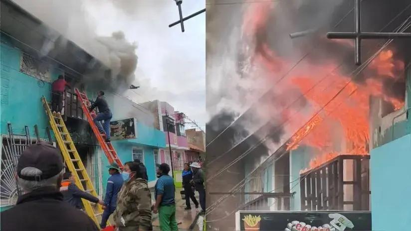 Puno: al menos ocho personas murieron en el incendio de un local durante la celebración de un cumpleaños