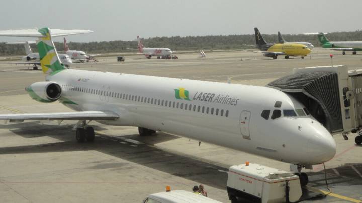 Laser suspende vuelos a Madrid hasta el 3 de diciembre