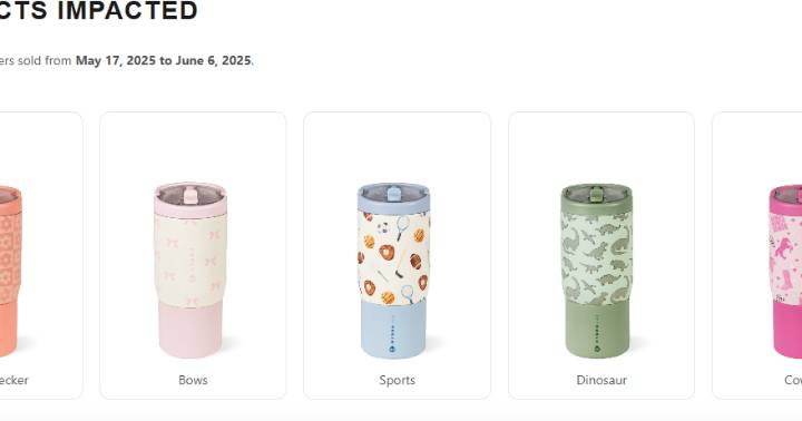 RECALL ALERT: HydroJug recalls 17,000 kids’ tumblers over choking hazard