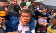 Escolta presidencial de José Jerí agredió a periodista de RPP sacándolo a empujones