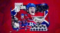 Cole Caufield earns Molson Cup honor for November
