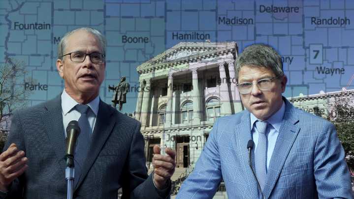 Indiana Senate debates redistricting bill in Elections committee