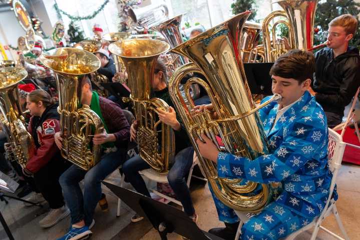 Tuba Christmas canceled this year as Flint Farmers’ Market runs out of room for growing event