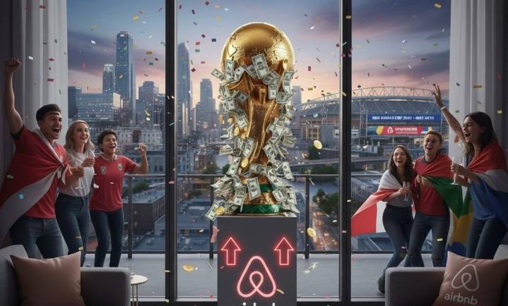 Aumentan tarifas Airbnb en sedes de México rumbo a Copa del Mundo 2026