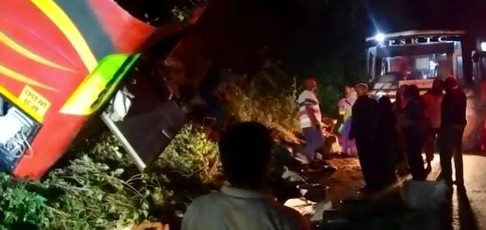 Nine Killed After Bus Falls Into Gorge In Andhra; PM Announces Compensation