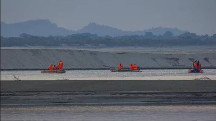 Five missing after group swept away while swimming in Brahmaputra at Guwahati’s Kharghuli