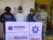 Caen dos sujetos con arma y 66 cartuchos en Ecatepec, Edomex