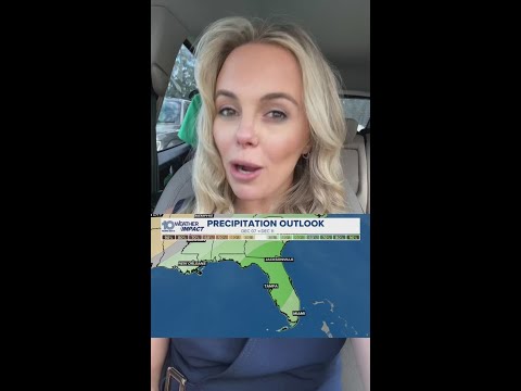 Much needed rain on the way to the Tampa area