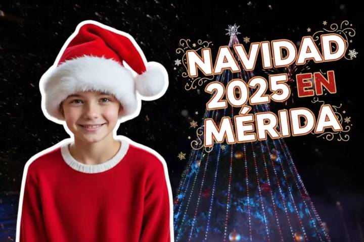 Encendidos de árboles, parques y pista de hielo en Mérida del 1 al 7 de diciembre