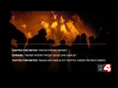 St. Louis firefighter rescued after roof collapse in early morning fire