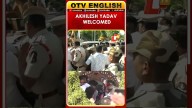 Akhilesh Yadav Welcomed By Anjan Kumar Yadav At MLA Quarters In Hyderabad