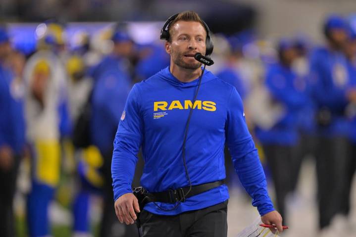 Deadspin | Rams' Sean McVay to coach Sunday despite illness