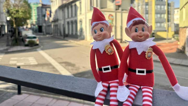 Los elfos Asti y Nizo llegan para esconder sorpresas por el municipio hasta el 24 de diciembre