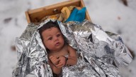 Church Nativity scenes add zip ties, gas masks and ICE to protest immigration raids