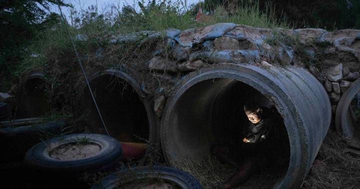 Photos show locals in Thailand and Cambodia taking shelter as border conflict intensifies