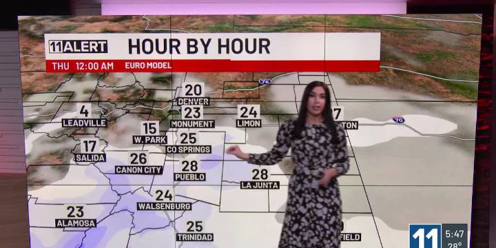 Snow ends tonight, slick spots remain