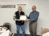 Jim King Receives Frankford Ruritan Award