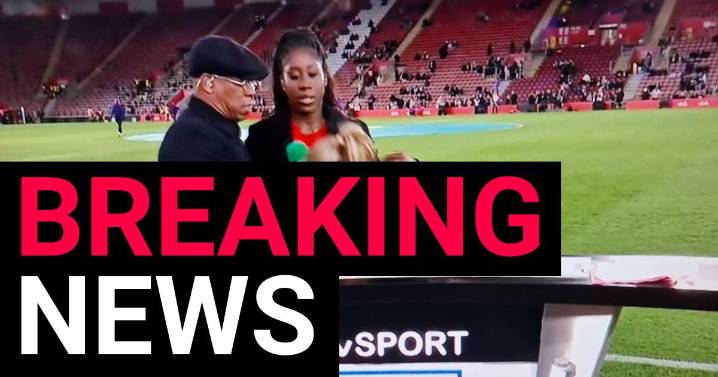 Laura Woods collapses live on ITV while presenting England women's football