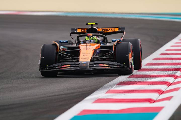 Lando Norris feeling positive after dominating practice at Abu Dhabi Grand Prix