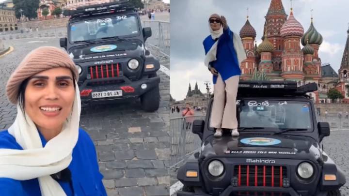 Kerala's ‘Solo Mom’ Traveller Drove 80,000 Km In Thar Covered 26 Countries & Watched Lionel Messi Win World Cup