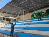 Avanza rehabilitación de la Escuela Primaria “Fray Ignacio Toríz”, en Huixquilucan