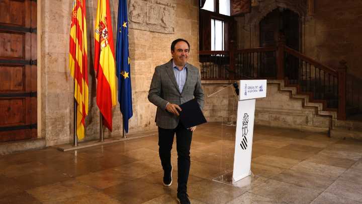 Así queda el nuevo Gobierno valenciano nombrado por Pérez Llorca