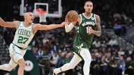 Bucks’ Kyle Kuzma savagely shades Jaylen Brown while shooting FTs