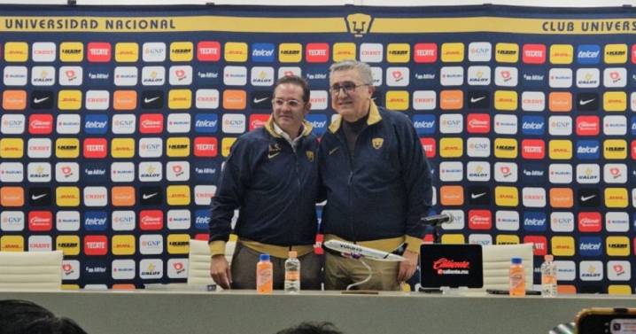Pumas presenta a Antonio Sancho como nuevo vicepresidente deportivo y asegura que llega para ayudar a ganar “otro título”