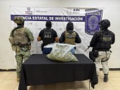 Asegura COE más de 10 kilos de marihuana en Juárez