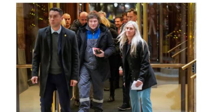 Javier Milei llegó este martes a Oslo para asistir a la entrega del Premio Nobel de la Paz a Corina Machado