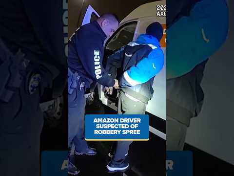 Amazon delivery driver linked to armed robberies