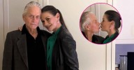 Catherine Zeta-Jones Packs on the PDA With Husband Michael Douglas in Sweet Thanksgiving Photo