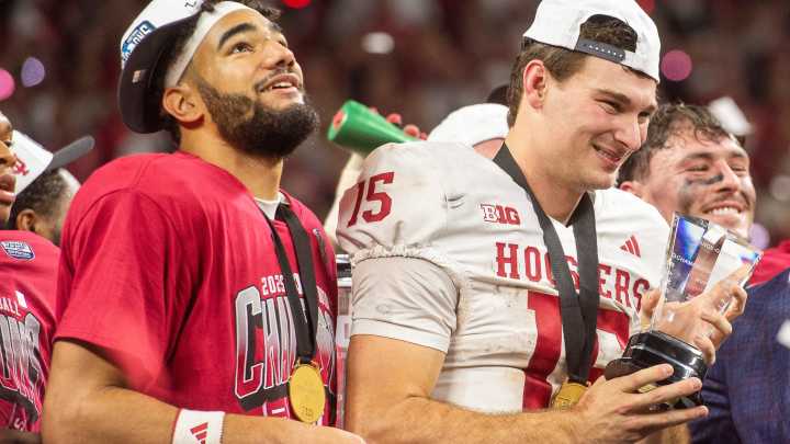 IU football's Fernando Mendoza dealing with 'bad turn burn.' What we know