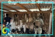 Tras cateo detienen a un sujeto con armas largas y varias dosis de droga en Oaxaca