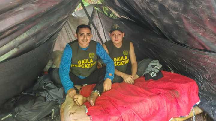 Revelan las primeras imágenes del rescate de Miguel Ayala, hijo del cantante Giovanny Ayala, y su mánager: estuvieron secuestrados 14 días