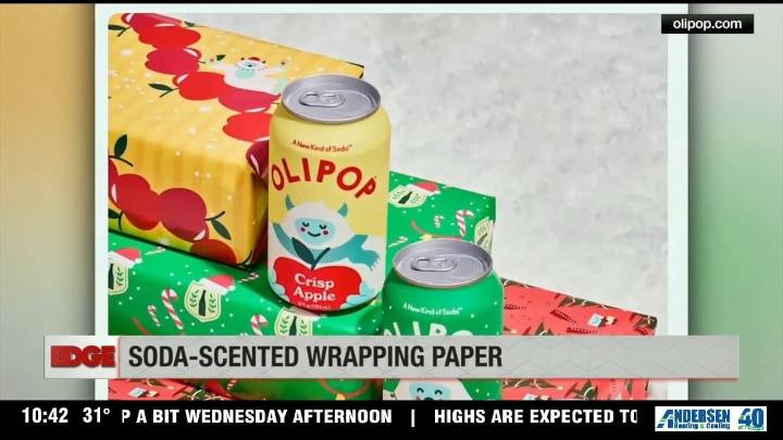 The Edge: Olipop giving away soda-scented wrapping paper
