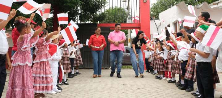 Institución Educativa Francisco José de Caldas, sede El Campesino de Baranoa, totalmente renovada
