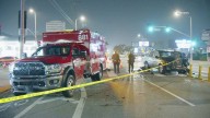 Ambulance collides with SUV in San Fernando Valley