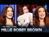 Millie Bobby Brown Addresses Stranger Things Fan Theories, Plays with Adorable Puppies in Pup Quiz