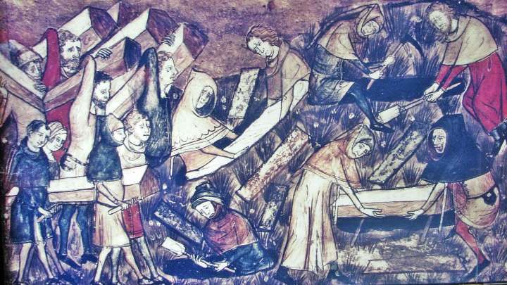 What was the Black Death?