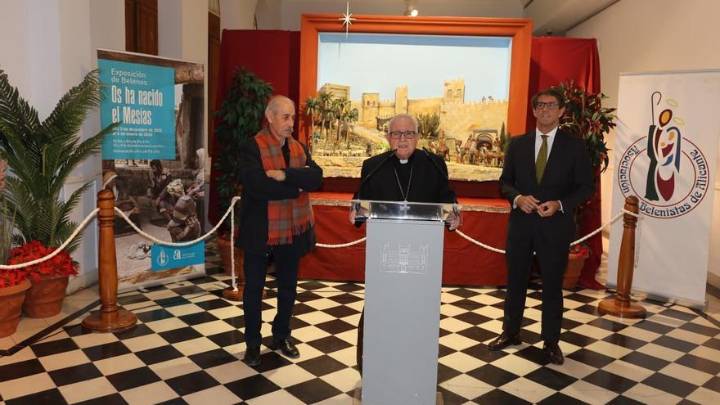 "Os nacerá el mesías": así ha sido la inauguración de la exposición de belenes 2025