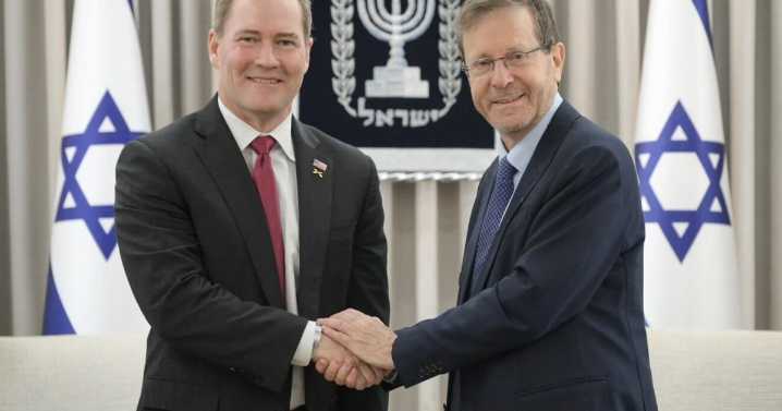 Herzog, Waltz discuss Trump plan, last hostage in Gaza