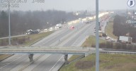 Crashes, black ice shut down both directions of I