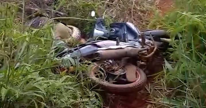 Farmer killed by 23ft python that knocked him off bike then crushed him