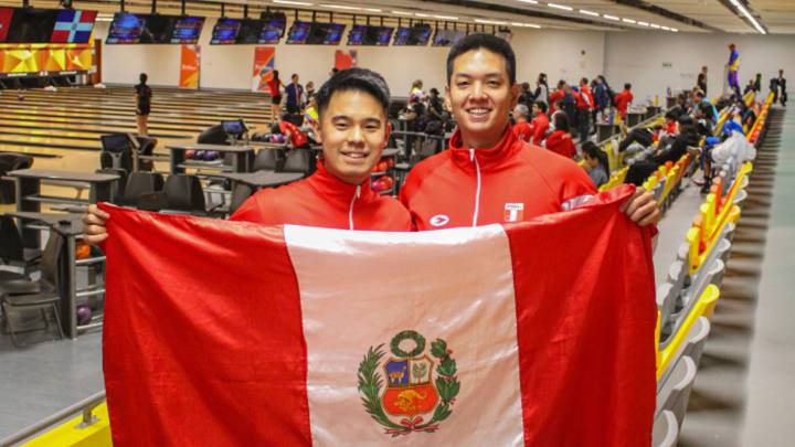 Yum Ishikawa y Daiji Yuzuriha logran el primer oro peruano en bowling en los Bolivarianos 2025