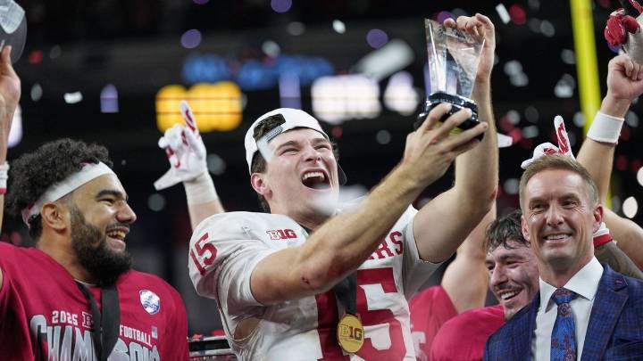 The Latest: College Football Playoff sees Indiana at No. 1 with Miami and Bama making the cut