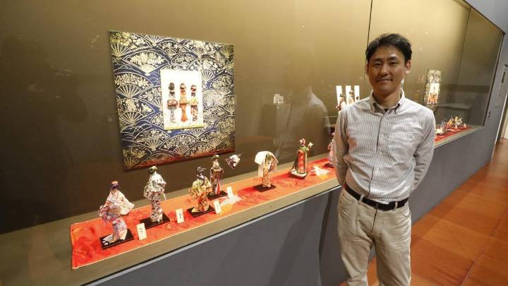 Akio Maruyama expone y enseña el arte ancestral de la muñecas 'washi ningyō' en el Museo de Origami de Zaragoza
