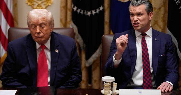 Hegseth defends double boat strike as Trump says operations could extend to land